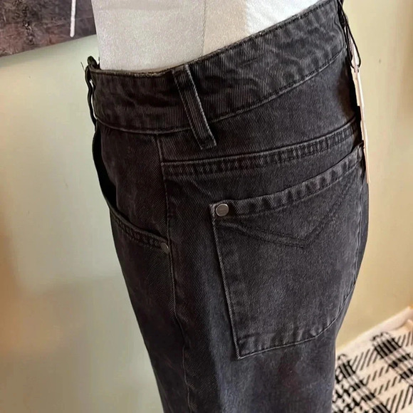 Ragged ORGANIC BUTT CUT JEAN CHARCOAL, NWOT - Picture 6 of 17